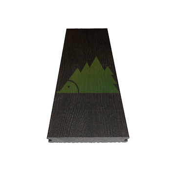 Полнотелая террасная доска ДПК Bordo 140х22х3000 шовная, антрацит