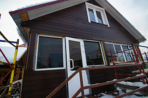 планкен на фасаде бани