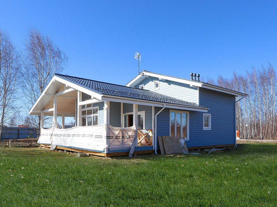 Все этапы под одной крышей: строительство каркасного дома, который стал воплощением мечты клиента