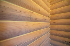 обработка швов-внутри бани