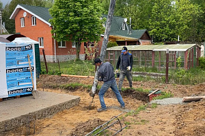 Надёжный фундамент в Старой Ладоге: усиление буронабивными сваями