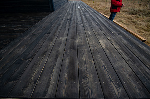 искуственно состаренная терраса