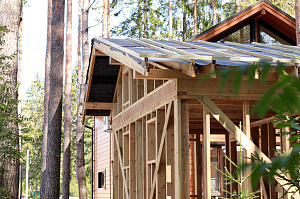 Элегантный банный комплекс с террасой 