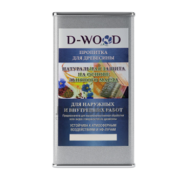Масло для наружных и внутренних работ D-WOOD Стокгольм