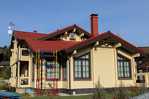 укладка крыши