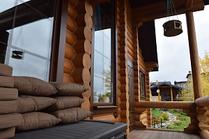 деревянный дом из бруса