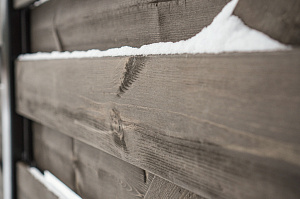 планкен крашеный для забора 2