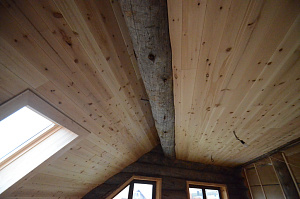 потолок из кедра