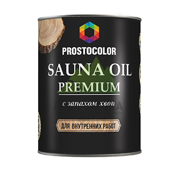 Масло для сауны с запахом хвои PROSTOCOLOR Sauna Oil Premium, бесцветное