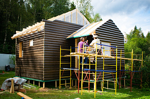 стоительство бани под ключ