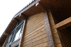 253 м² безупречного фасада под ключ для элитного поселка в Подмосковье