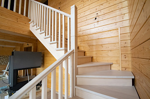 перила из сосны