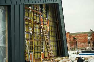 работы по утеплению фасада