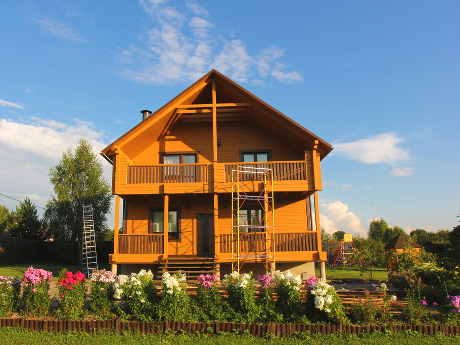 Элитная защита для вашего дома: фасадная схема Tikkurila VINHA от профессионалов ЛесоБиржи - СПб