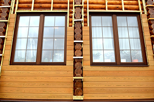 фасад из термососны