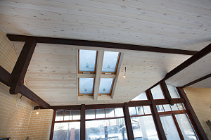 монтаж фальшбалок