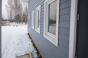 Дом обшитый сайдингом