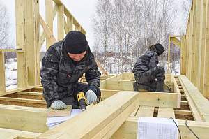 Дом каркасный