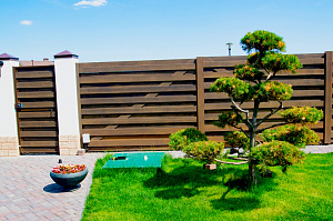 лиственничное ограждение