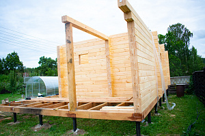 баня из бруса 2