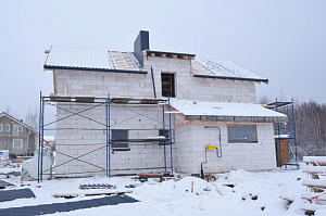 строительство домов из блоков