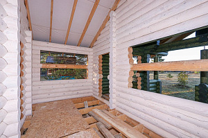 Баня мечты в Бобровом: комплексная отделка и покраска сруба