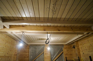 Потолок из планкена