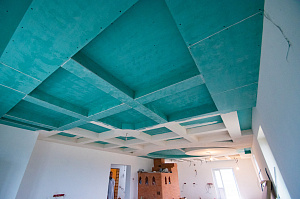 потолок кесонный