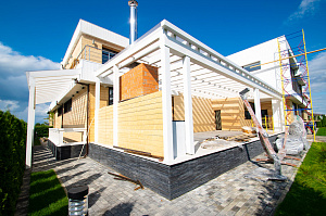 шлифовка фасада