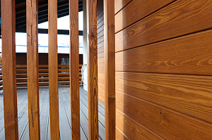 Рейки в интерьере