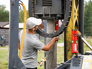 Надежный свайный фундамент с обвязкой для будущего дома в Тай-Лэнд