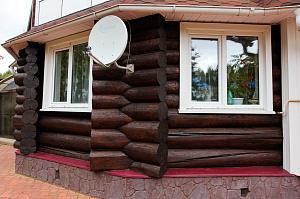 Покраска фасада дома