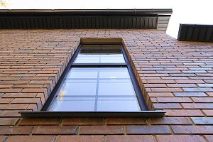 Преображение газобетонного дома: Фальцевая кровля и клинкерный фасад в КП 