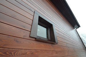 Каркасный дом фасад