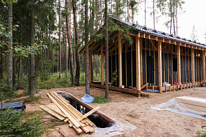 Элегантный банный комплекс с террасой 