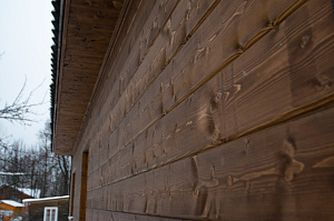 имитация бруса под маслом