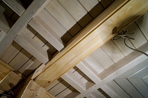 Отделка планкеном внутри