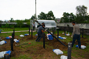 установка свай цена