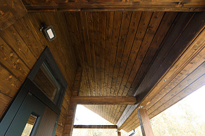 253 м² безупречного фасада под ключ для элитного поселка в Подмосковье