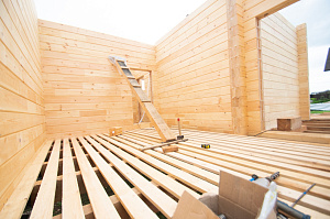 большая баня из бруса