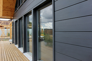 стильное решение покраски дома