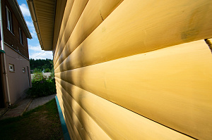 покраска дома на обьекте 2