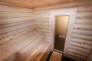 Баня мечты в Бобровом: комплексная отделка и покраска сруба
