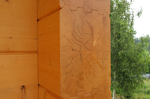 Покраска фасада и архитектурных элементов дома в КП "Ла-Манш"