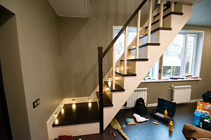 лестница из лиственницы 4