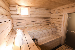 Баня мечты в Бобровом: комплексная отделка и покраска сруба