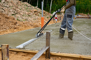 как заливать бетон