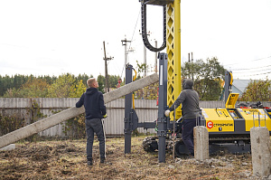 Надежный свайно-ростверковый фундамент в Павловском ручье под ключ