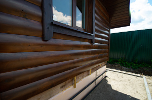 обшивка блок хаусом