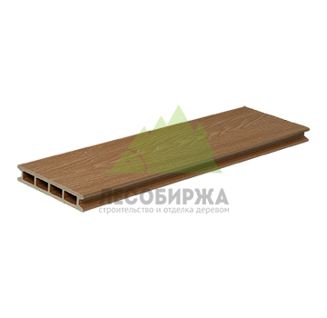 Террасная доска ДПК GRINDERDECO 150x25x3000 мм, тиснение дуб, карамель